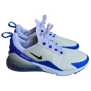 Nike Air Max 270 Golf  Mens Size 9.5 Shoes Volt/White/Black